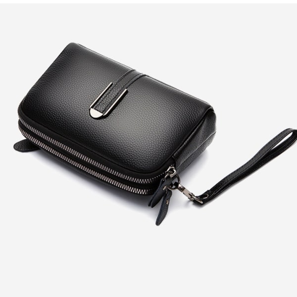 Trendig Crossbody Midjeväska med Axelrem Svart