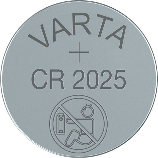 CR2025 (6025) batteri, 5 st. i blister