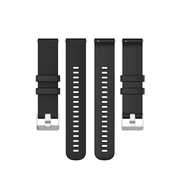 Silikone urrem til Samsung Watch 4 Sort S