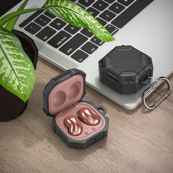 Suojakotelo Black Samsung Galaxy Buds Pro/Live Black