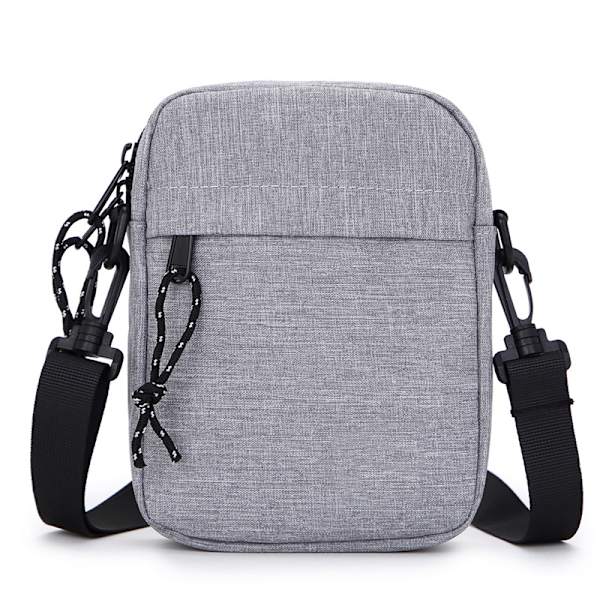 Crossbody telefontaske til mænd - let og stilfuld Grå