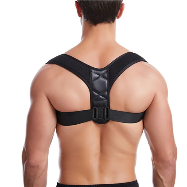 Posture corrector, holdningsbøjle til ryg, skuldre, pukkelryg L