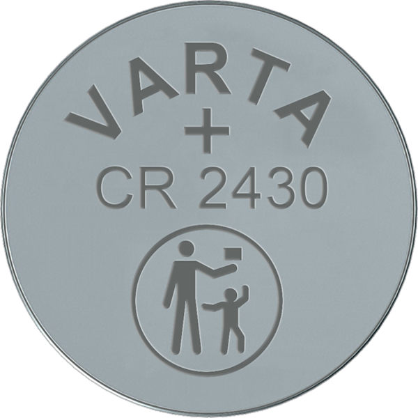 CR2430 3V Lithium Knappcellsbatteri 2-pack