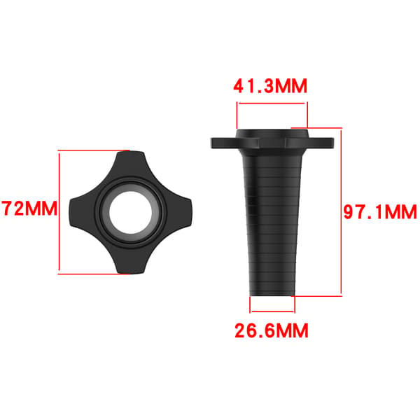 Silikonskydd för Shure SM58 Mikrofon Black Black