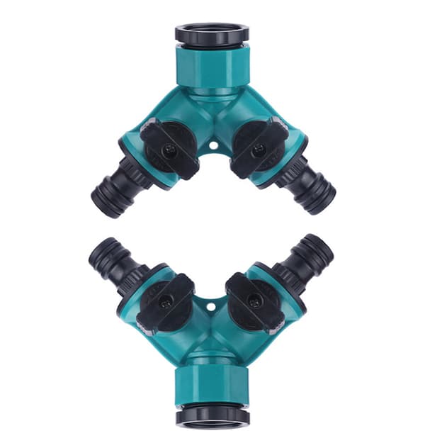 2-vejs hosesplitter - Y-stik haveslange-splitter