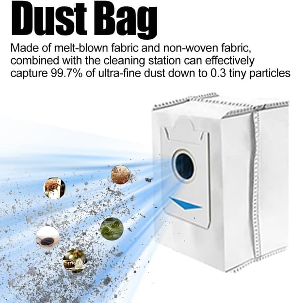 Ecovacs Deebot X2/X2 Pro/X2 Omni/DEX86 støvsugertilbehørssæt