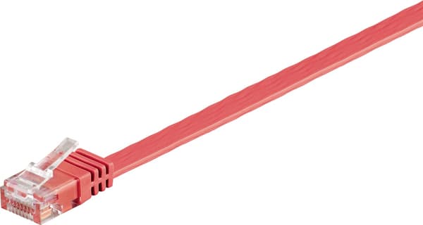 CAT 6 -lattakaapeli, U/UTP, punainen
