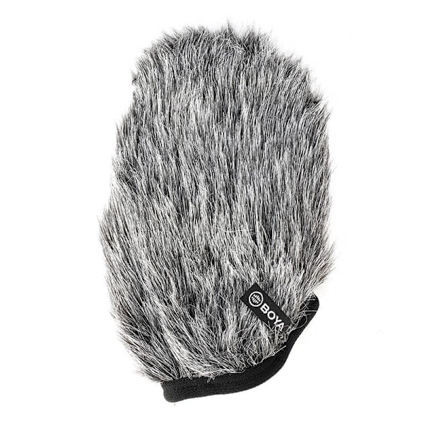 Boya BY-BM3030 mikrofon på kameraet