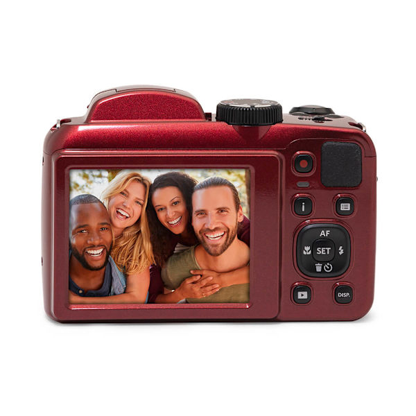 Digital kamera Pixpro AZ255 CCD 25x 16MP Röd