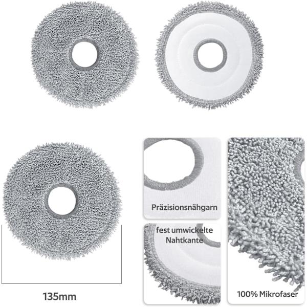 INF Moppepuder til Dreame L10s Ultra, L10 Ultra, L10s Pro, Xiaomi X10+ 8-pack