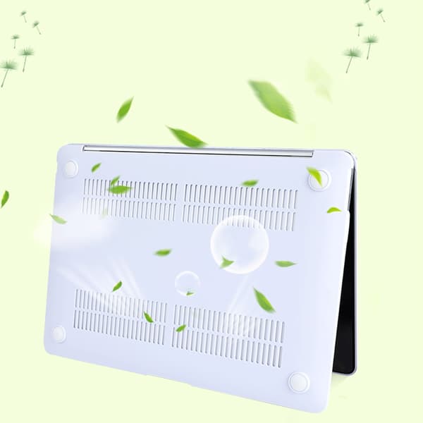 Vit Guld Marmor PC Hårt Skal kompatibelt med MacBook Pro 14" A2442/A2779/A2918/A2992/A3112/A3185/A3401/A3434