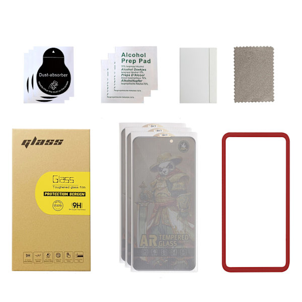 Skärmskydd med Hög Klarhet & Fingeravtrycksresistens - 3 pack iPhone 15 Plus