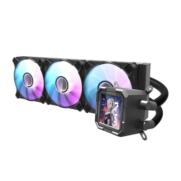 Darkflash DV360S CPU-vesijäähdytin (musta)