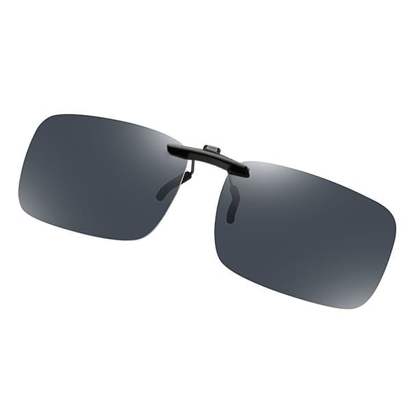 Polariserade Clip-on Solglasögon Black Black