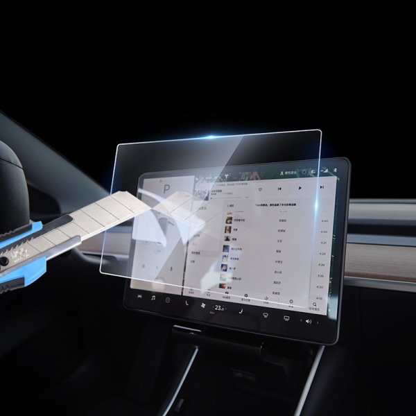 Autonavigaattorin näytönsuoja 2023 Tesla Model 3:lle 15,4 tuumaa