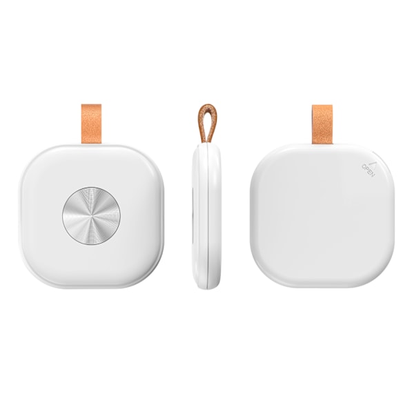 iTag Micro Smart Locator, MFI-certifierad FindMy Remote Search & Positioning Vit