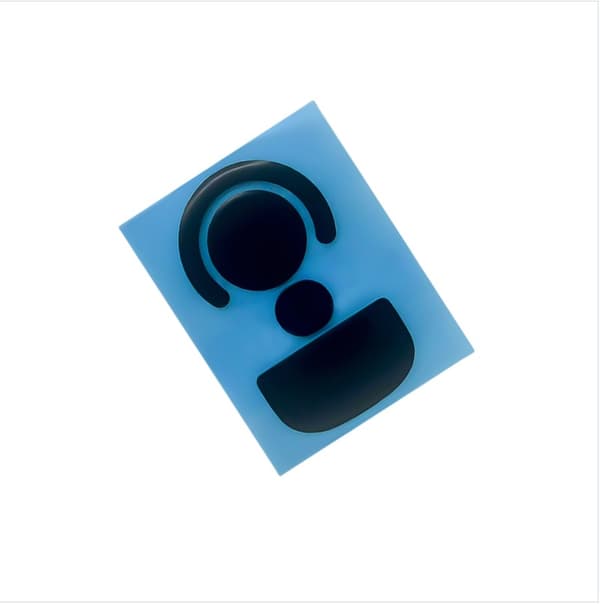 Logitech GPW 2 -hiiren jalkatarrat, teflon, musta