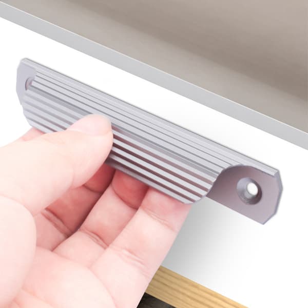 4-pack draghandtag - Ytmontering Silver Silver