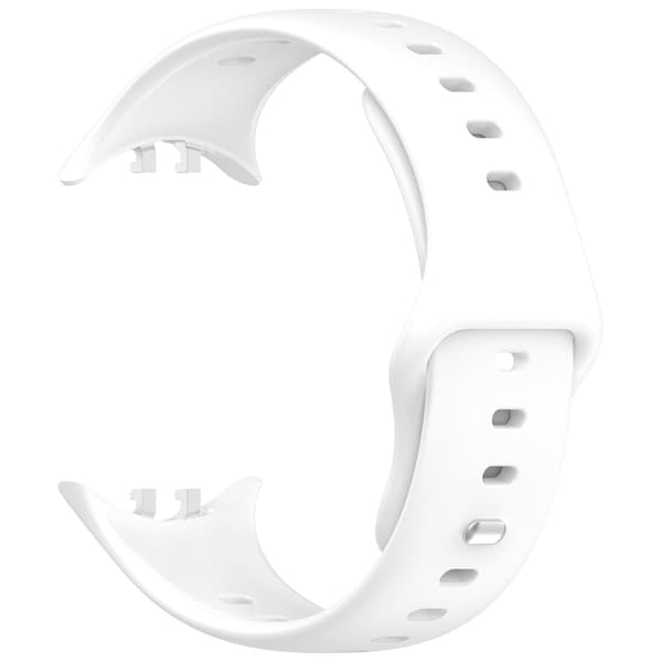 Stilfuld silikonerem til Vivo Watch 5 White White