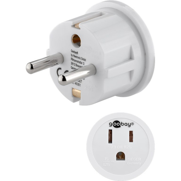 Nätadapter USA/Japan, vit