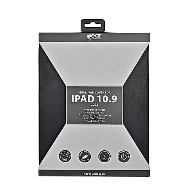 Tabletcover Pennhållare  Svart - iPad 10,9" 10th Gen 2022
