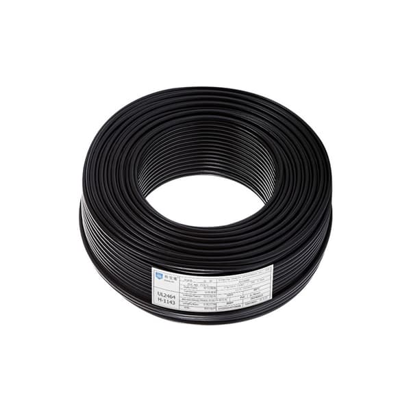 Sort UL2464 30AWG 6-leder ledning - 1 meter: Fleksibelt PVC multileder kabel