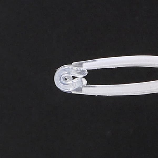 30 par A3 Silikon Halkfria Näskuddar för Glasögon Transparent Transparent