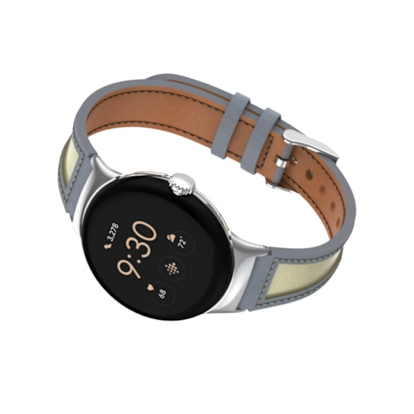 Patchwork Google Pixel Watch Band Grå
