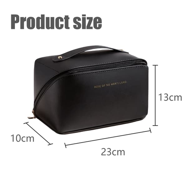 Stor & Stilren Necessär - Sminkväska Black Black