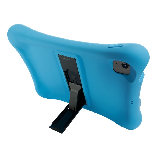 Silicone case, iPad Air 10.9"/Pro 11" 2020/2021, stand, blue