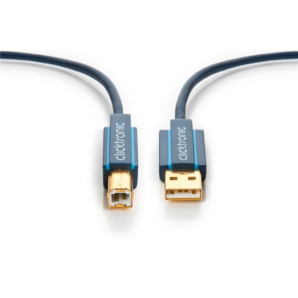 Adapterkabel från USB-A till USB-B 2.0