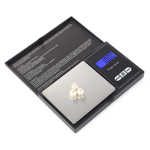 INF Digitalvåg smycken / guld / kaffe 0.01 g - 200 g
