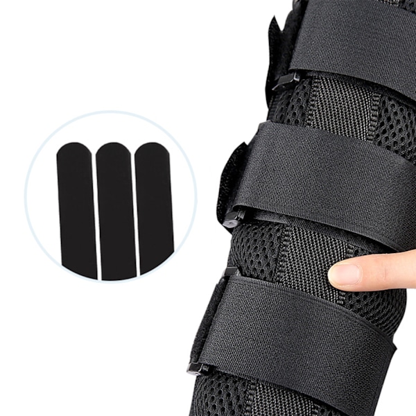 Albuearm med fast, åndbar skinne M