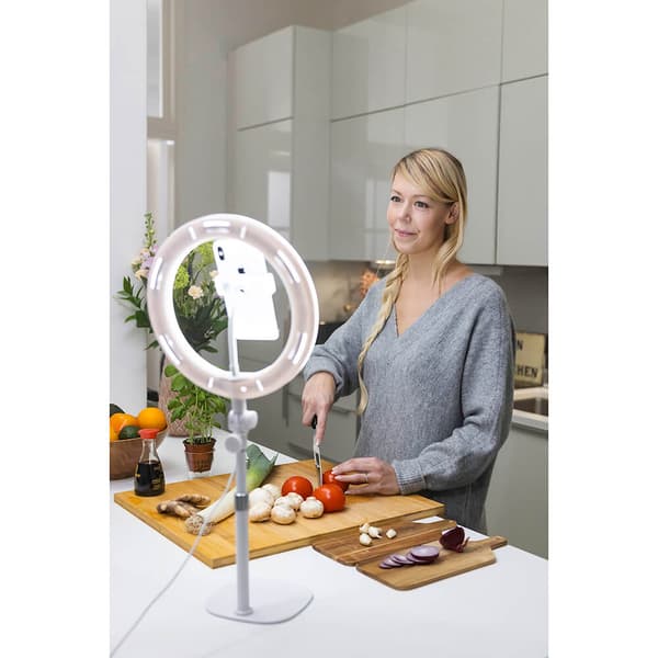 LED-belysning til skrivebordsringlampe 10"