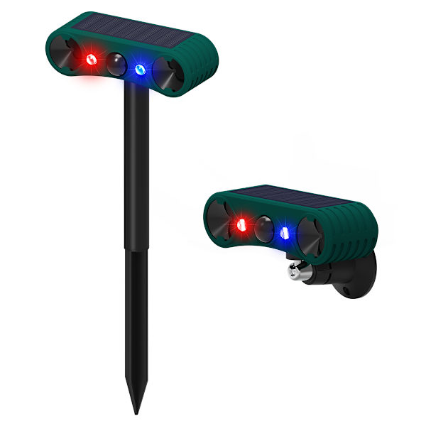 Solar Outdoor Motion Sensor Alarm - Ultrasonic Solar Infrared Induction Alarm