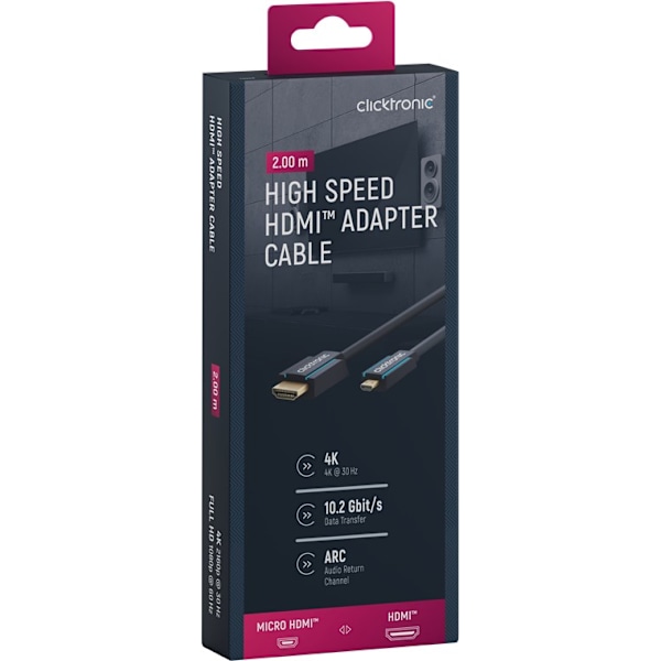 HDMI™ till Micro HDMI™-adapterkabel