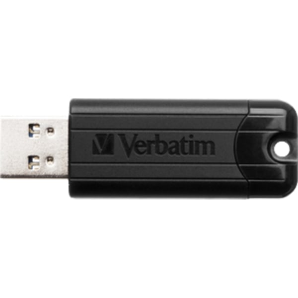 PinStripe 256GB USB Drive USB 3.0 retractable design black