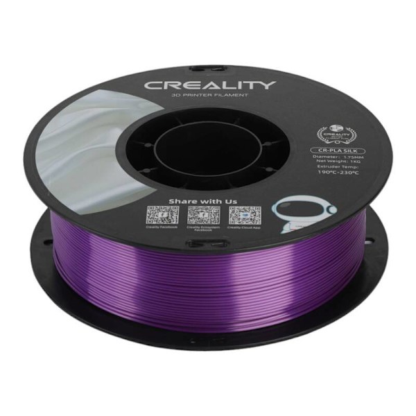 CR-Silk PLA Filament Creality (lilla)