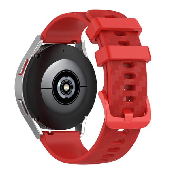Silikone urrem til Garmin Vivoactive 4/3/Venu Red 20 mm Red 20 mm