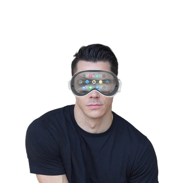 Beskyttelsesetui til Apple Vision Pro Sort