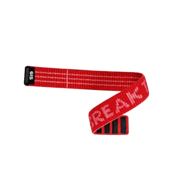 Original Sport Nylon Loop Strap Kompatibelt med Garmin Forerunner 255/265/165 - Bekväm och Säker Red Red
