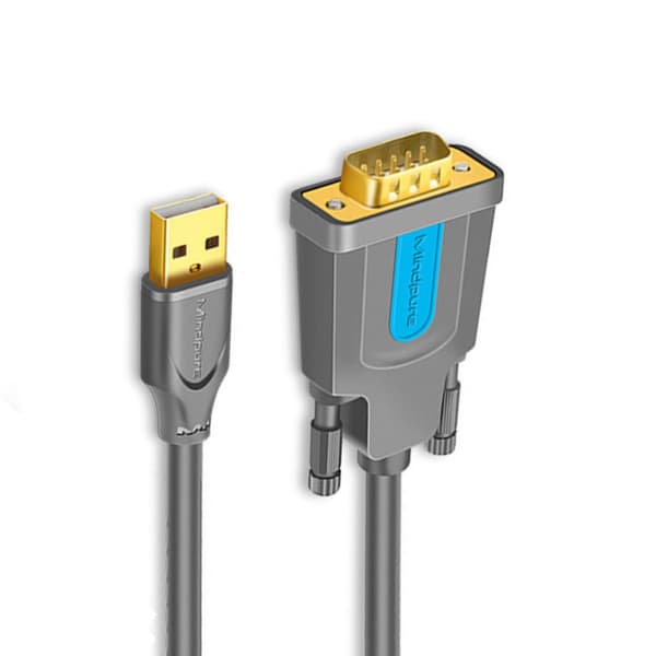 USB til RS232 serielt kabel, DB9 han-til-han, 300cm, til printere, kasseapparater og standard serielt udstyr 3 m 3 m