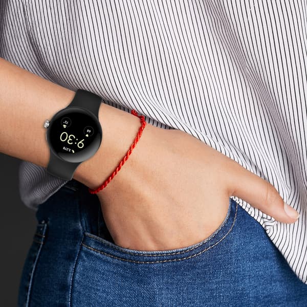 Ersättande Klockarmband för Google Pixel Watch 1/2 Black Black