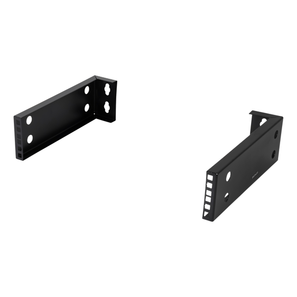10"-19" wall mount with adjustable width, 2U, 15kg load