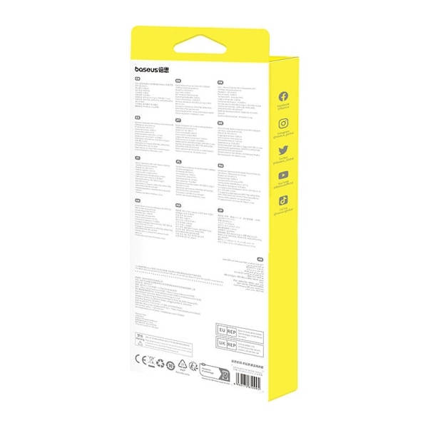 Baseus FastJoy Wi-Fi-sovitin antennilla, 150 Mbps (musta)