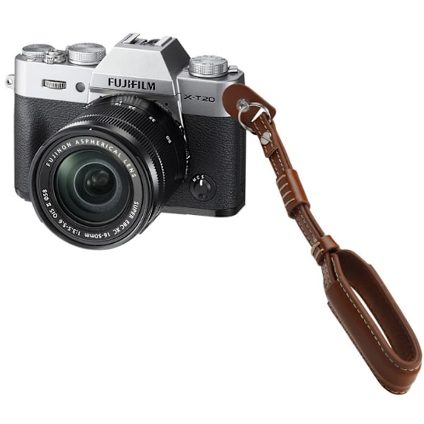 PU-kameran rannehihna DSLR- ja peilittomille kameroille