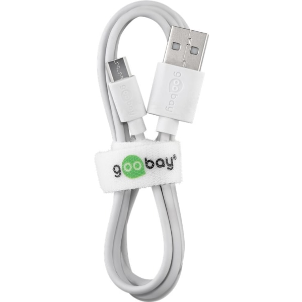 Goobay Micro-USB-kabel för snabbladdning och synkronisering