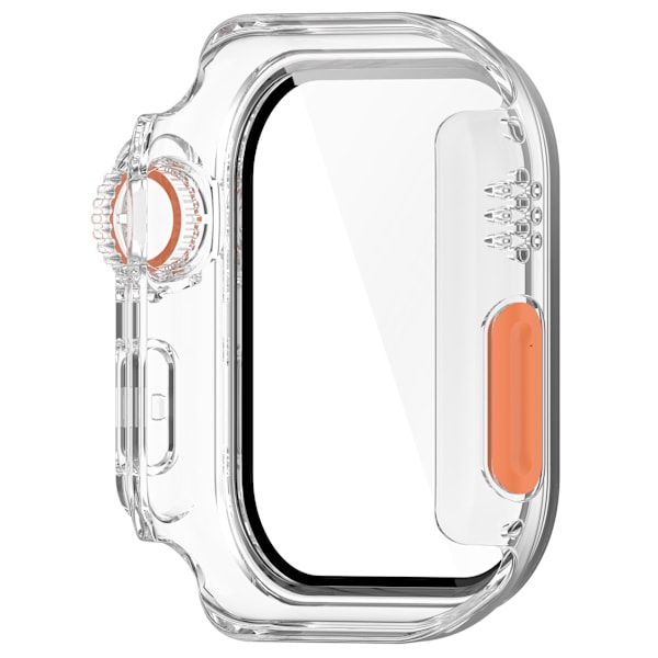 Skyddsfodral för Apple Watch - Hård PC & Härdat Glas Transparent 40 mm