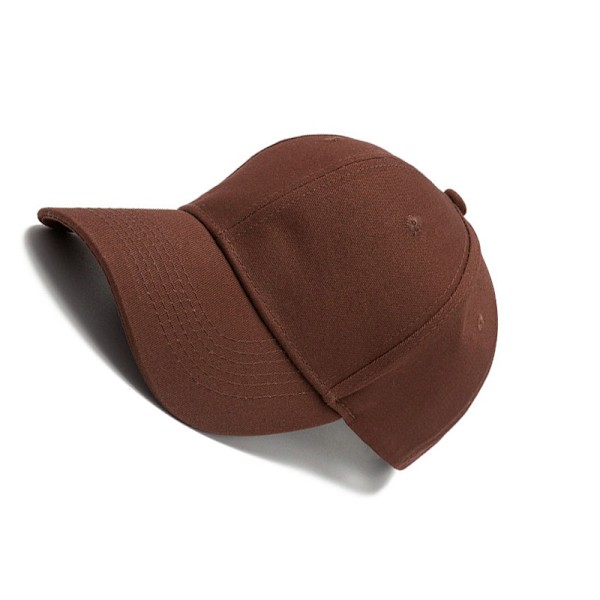 Klassisk keps i bomull (55-60 cm) kaffe