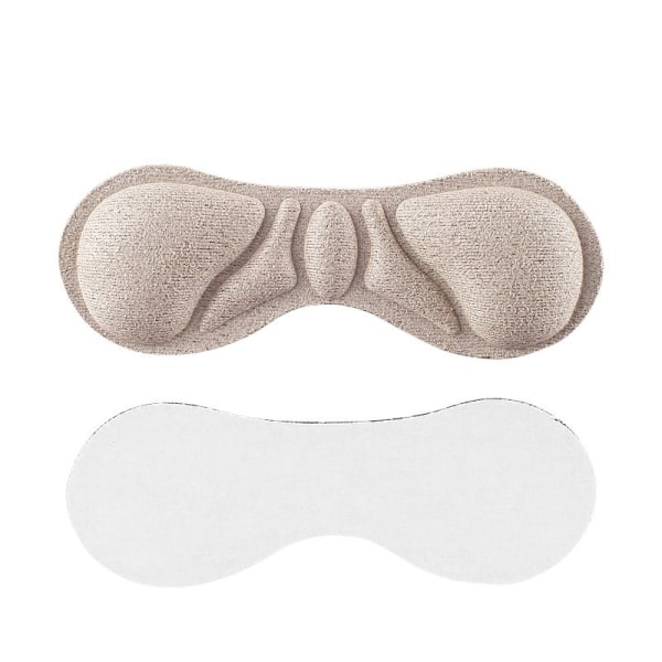 Butterfly Heel Grip hälskydd 1 par beige